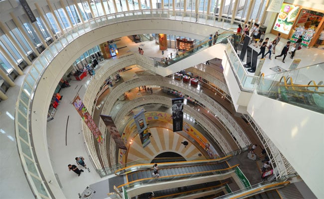 Dream Mall - khu thuong mai bac nhat Dai Loan 3
