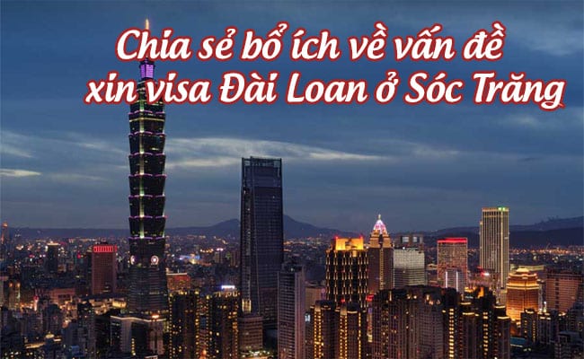 xin visa Dai Loan o Soc Trang
