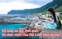 da tung du hoc Anh quoc thi duoc mien visa Dai Loan phai khong