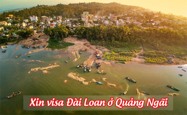 xin visa Dai Loan o Quang Ngai