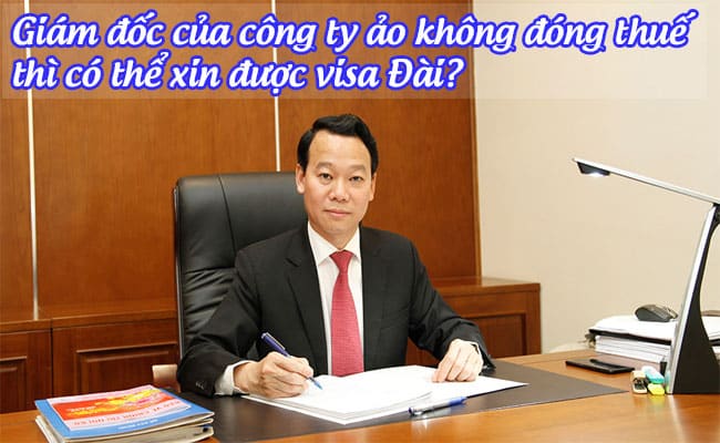 giam doc cua cong ty ao khong dong thue thi co the xin duoc visa dai