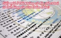 giay moi o dai khong co dia chi cu tru co the dung xin visa tham than
