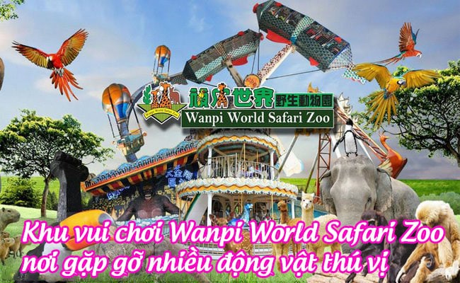 khu vui choi Wanpi World Safari Zoo 5