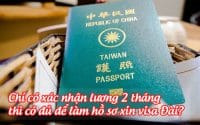 chi co xac nhan luong 2 thang thi co du de lam ho so xin visa dai
