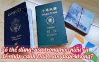 co the dung visa trong ho chieu cu de nhap canh dai loan duoc khong