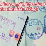 co the nho con gai nhan dum ket qua visa tham than dai khong
